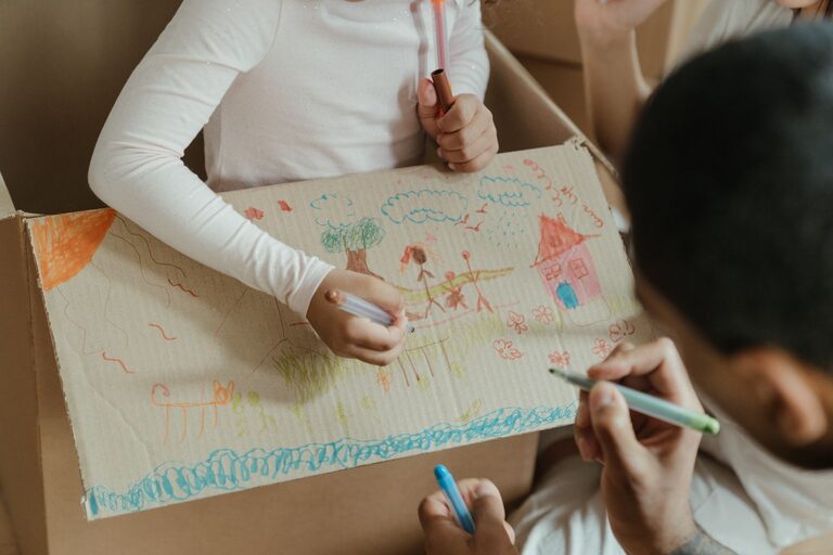 Practical Tips for Keeping Kids’ Art Organised and Enjoyable